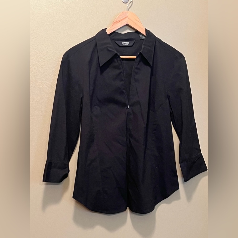 Express Stretch collared zip up shirt – 11/12